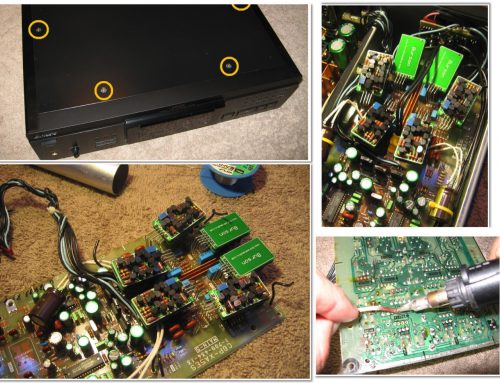 Sony XA5ES Burson discrete opamp upgrade