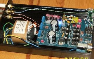DIY Lovely Cube headphone amp upgrade