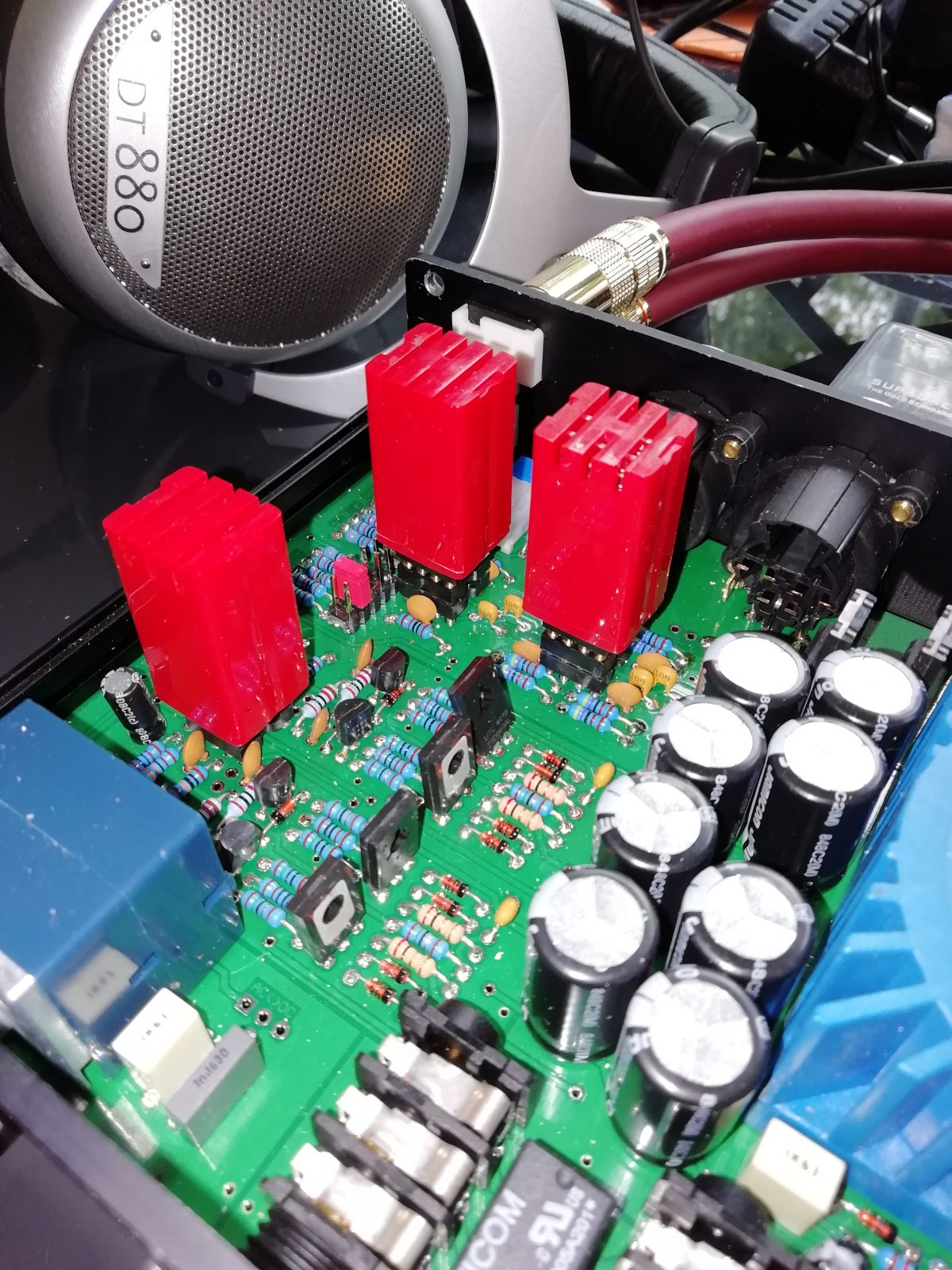 Lake People G111 Headphone Amp with Burson V6 Vivid Opamp Burson Audio