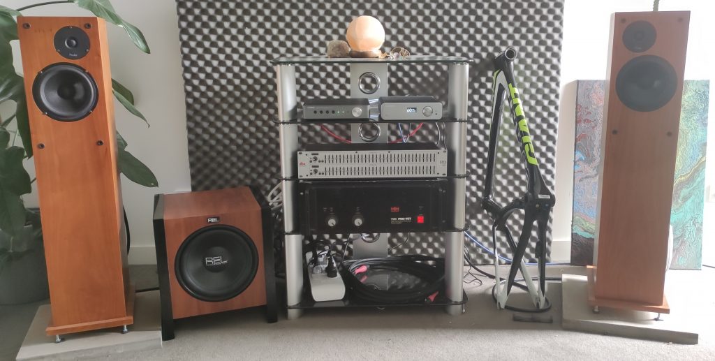 HH V500 amplifier, Proac Studio 125 speakers, Yamaha WXC-50 with Burson  Composer 3XP - Burson Audio