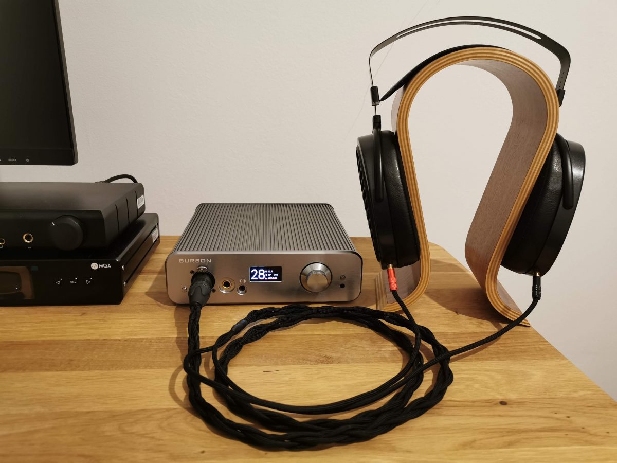 Hifiman Arya stealth, Topping D70s DAC with Burson Soloist 3XP Burson